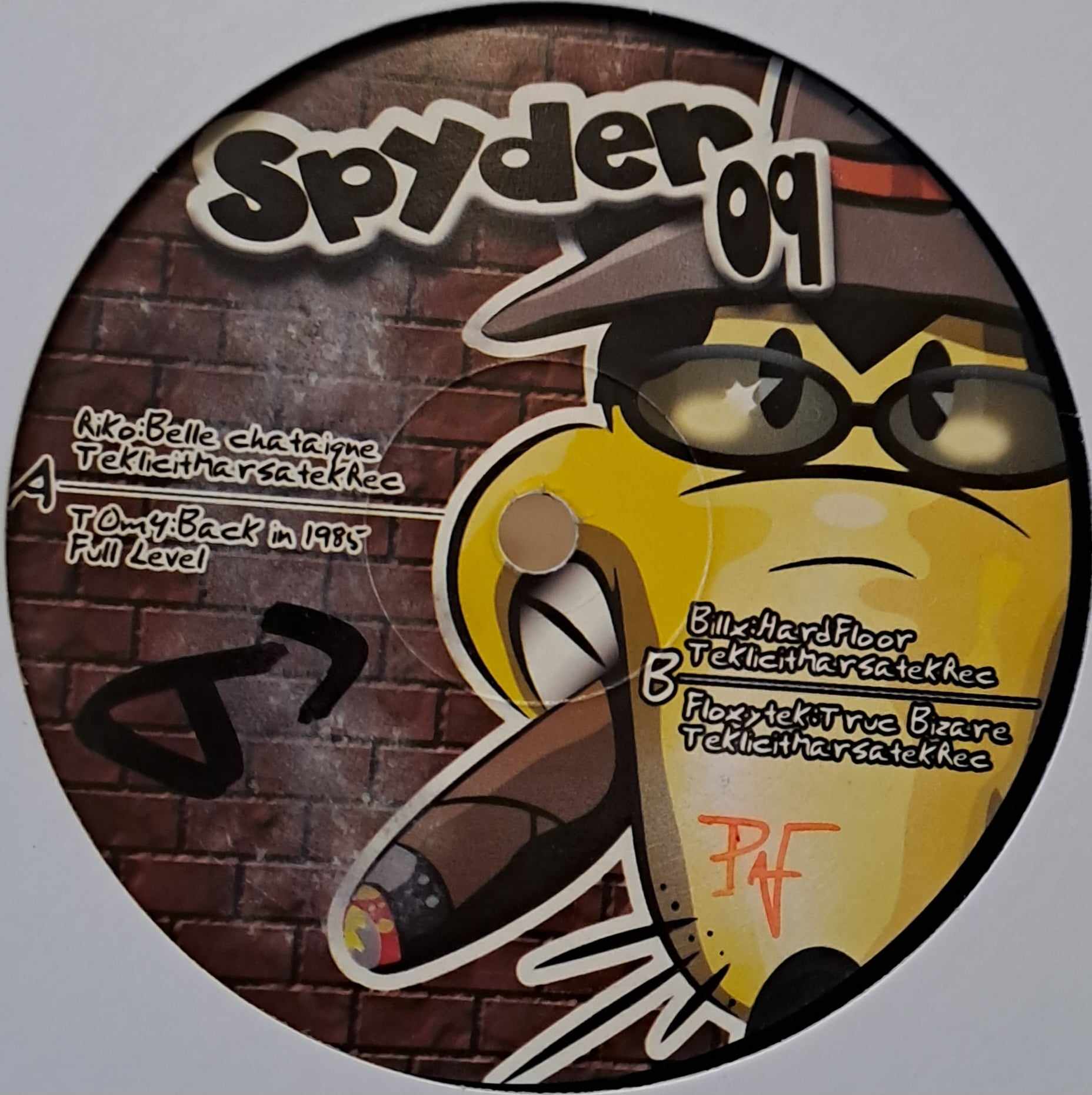 Spyder 09 - vinyle freetekno